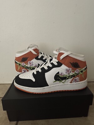 Nike Jordan 1 Mid Basketball Blossom Size 5-image