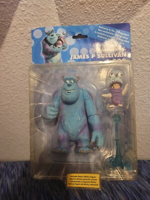 Rare Monsters inc James P Sullivan & Boo figurines Disney stir-image