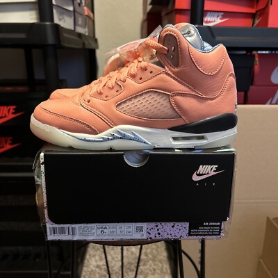 Size 6Y / 7.5 W- Jordan 5 Retro x DJ Khaled Mid We The Best - Crimson Bliss-image