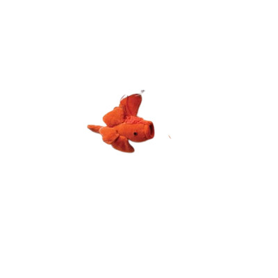 Creative Co-op Orange Fish Ornament Bauble-image