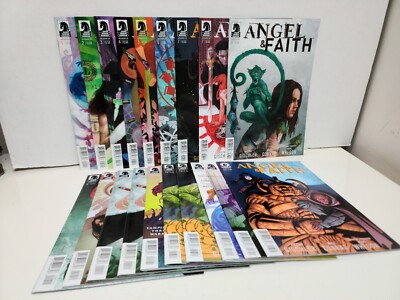 Angel & Faith Season 10 Lot | #1-14, 18 & 23 | Joss Whedon | Dark Horse 2014-image
