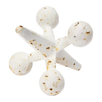 Cast Iron Jack Accent, White-image