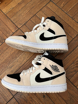 Size 7 - Jordan 1 Mid Barely Orange-image