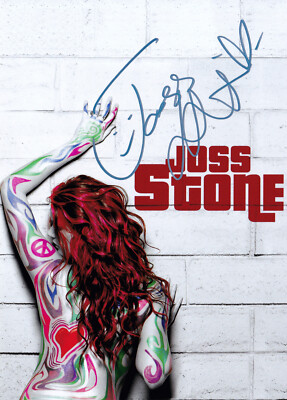 Joss Stone Signed Autograph Introducing Joss Stone 5x7 Card COA-image