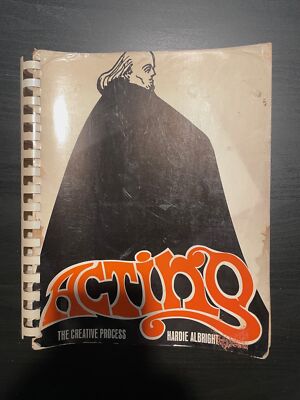 Acting The Creative Process by Hardie Albright Dickenson Publishing Co. 1967-image