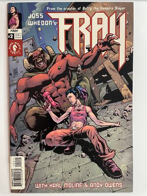 Fray #2 Dark Horse Comics 2002 VF/NM 2001 Joss Wheden's 2nd Second Print Variant-image