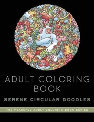 Adult Coloring Book: Doodle Worlds (The Peaceful Adult Coloring Book) - GOOD-image