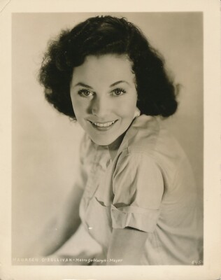 MAUREEN O'SULLIVAN Original Vintage 1930s MGM Studio Snapshot Portrait Photo-image