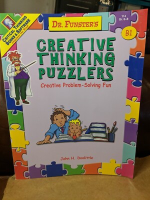 Creative Thinking Puzzlers Gr 6-8 by John Doolittle Dr. Funstern-image