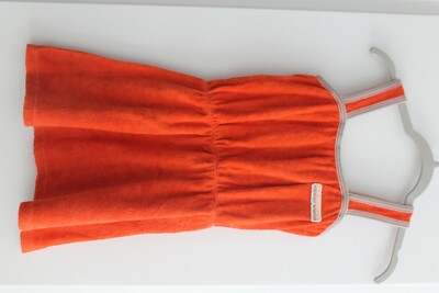Hundred Pieces orange dress terry size 4-image