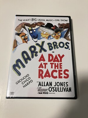 A Day at the Races (DVD,1937) Marx Brothers,Maureen O’Sullivan New Sealed-image