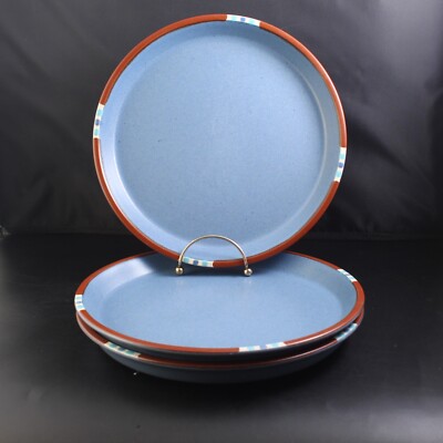 Dansk Mesa Sky Blue Dinner Plates 10 3/8