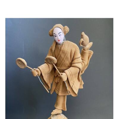 Joss Juggler Tay Guan Heng Handcrafted Acrobat Figurine Singapore 1990 Imperfect-image