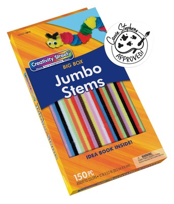 Creativity Street Big Box of Chenille Stems, 150-Count, Colors may vary (AC5547)-image