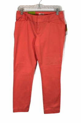 Merona MODERN FIT STRETCH Mid Rise Ankle Pants - Size 6  New With Tags-image