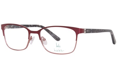 Nicole Miller Joss C03 Eyeglasses Frame Youth Girl's Mulberry Blush FullRim 51mm-image