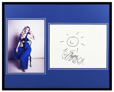 Joss Stone Signed Framed 16x20 Sketch & Photo Display AW-image