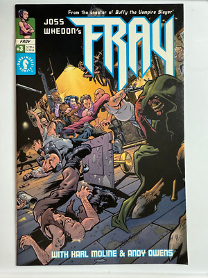 Fray #3 Dark Horse Comics 2002 NM 2001 Joss Wheden's 2nd Second Print Variant-image