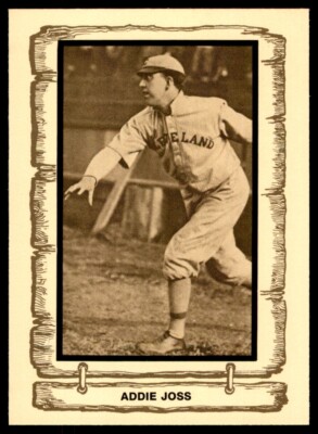 1983 CRAMER BASEBALL LEGENDS SERIES 4 #114 ADDIE JOSS CLEVELAND INDIANS-image