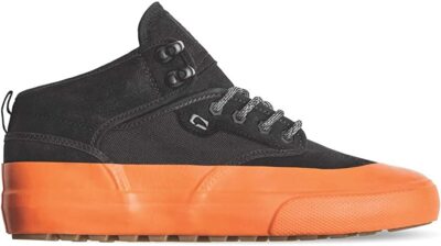Globe Motley Mid Shoes (9) Black / Orange / Mudguard GBV-002-image