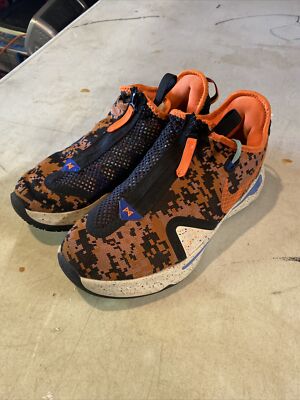 Nike Size 9.5 Mens Paul George CD5079-200 Orange Basketball Shoes Sneakers-image