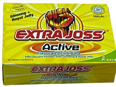 3 PACK SPORT MULTIVITAMINS HERBAL ENERGY DRINK EXTRA JOSS GRAPE/MANGO/ACTIVE -image
