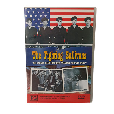 The Fighting Sullivans DVD Action Biography War Military US Navy Tragedy Family -image
