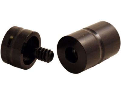 BLACK Aluminum Joint Protectors 5/16x14 Jackson/Schon/Joss Pool/Billiard Cues-image