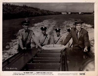 Barry Sullivan in The Miami Story (1954) ❤ Vintage Photo K 457-image