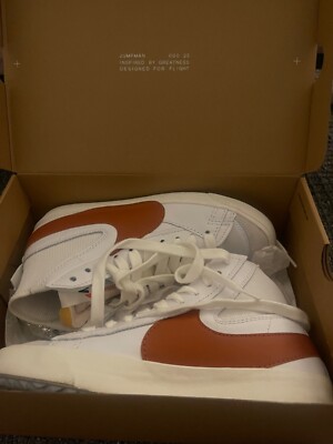 Size 11 - Nike Blazer Mid '77 Jumbo White Total Orange 2022-image