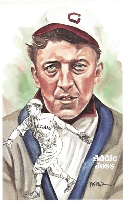 ADDIE JOSS  Perez- Steele Hall Of Fame Postcard Cleveland Indians  NM-M HOF-image