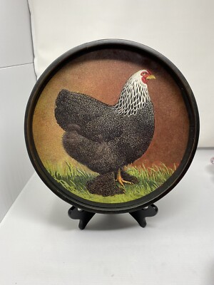 Creative Co-Op  Decorative 12” Round Wall Décor-image