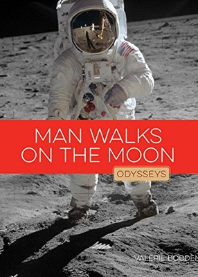Creative Paperbacks illustrations Man Walks on the Moon Odysseys in History-image