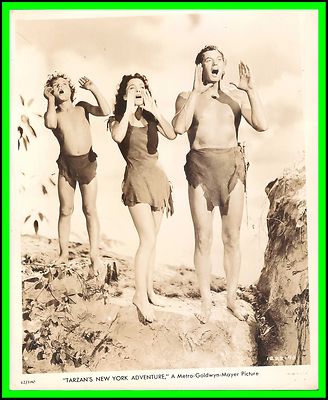 MAUREEN O'SULLIVAN & JOHNNY WEISSMULLER in 