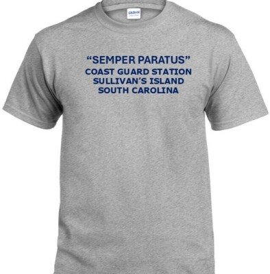 SEMPER PARATUS*COAST GUARD STATION SULLIVAN'S ISLAND* SC*INDIVIDUAL PT SHIRT-image