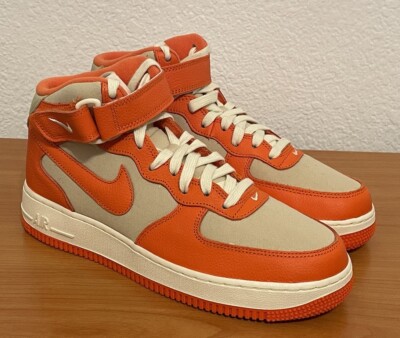 Nike Air Force 1 Mid ‘07 LX ‘Safety Orange’ FB2036-700 Men Sz 8-image