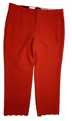 New Banana Republic Avery Mid Rise Straight Ankle Pants Womens 14-image