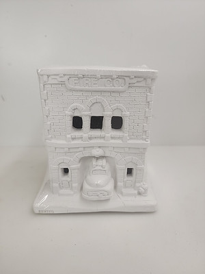 California Creations FIRE COMPANY 20303 Holiday Village Creative Crafts NEW-image