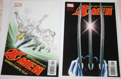 Astonishing X-Men #1 reg, #1 Director's Cut! 2004! Joss Whedon!-image
