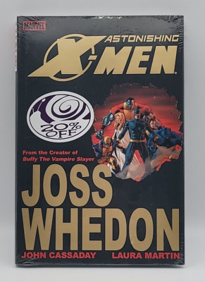 Marvel Astonishing X-Men 1st Printing Deluxe Hardcover Vol #1 Joss Whedon 2006-image