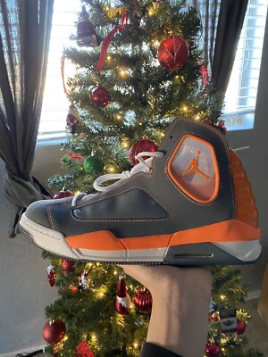 Size 13 - Jordan Flight Luminary Cool Gray Bright Citrus 2013 RARE-image