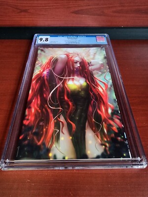 Poison Ivy #1 2022 D.C. Comics Comic Kingdom Creative Virgin CGC 9.8 GRADED-image