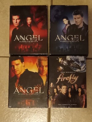 Joss Whedon FIREFLY Complete Series LIKE NEW  & ANGEL Seasons 1,2,5 -image