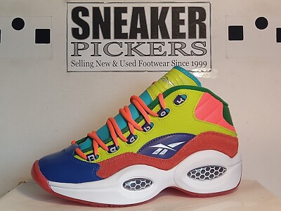 Reebok Question Mid Basketball - HP3005 - Orange / Purple - Youth: 6.5Y / Wmns 8-image