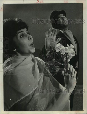 1966 Press Photo Houston Gilbert and Sullivan Society's 