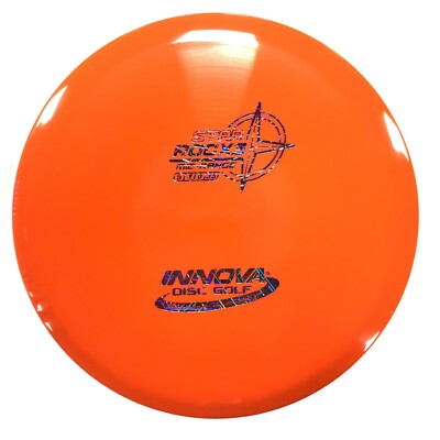DISC GOLF INNOVA STAR ROCX3 OVERSTABLE MID-RANGE DISC 176g ORANGE W/ HOLO FOIL-image
