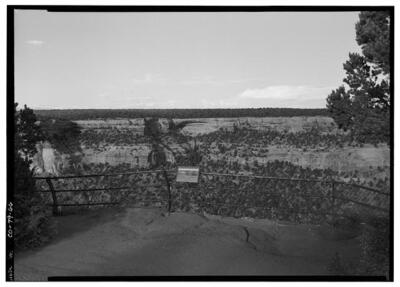 Mesa Verde National Park Main Entrance Road,Cortez,Montezuma County,CO,HABS,65-image