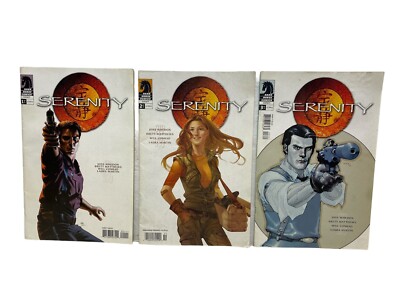 Serenity 1-3 Dark Horse Comics 2005 Joss Whedon, Brett Matthews Laura Ma Sci-Fi-image