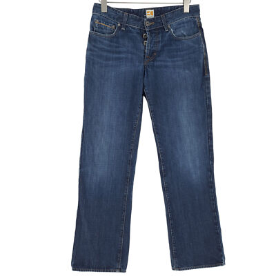 Hugo Boss Men Jeans Orange31 Regular Straight Il7 Size W33 L32-image