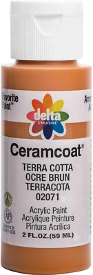 Delta Creative Ceramcoat Acrylic Paint in Assorted Colors (2 oz), 2071, Terra Co-image